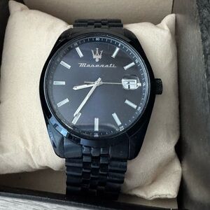 Maserati Attrazione 43mm Blue Sunray Dial Quartz Men’s Watch